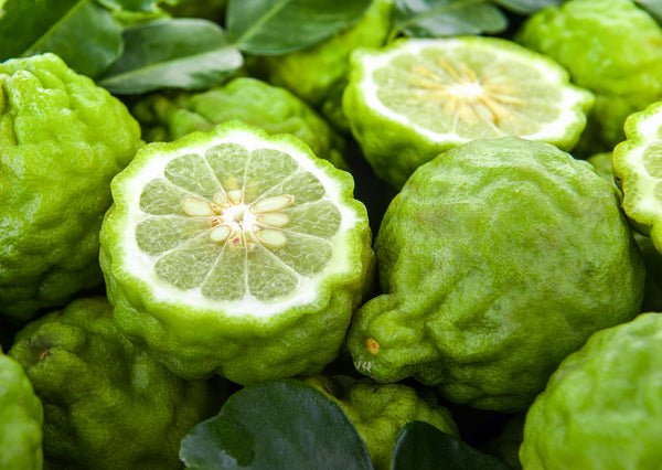 fresh bergamot fruits