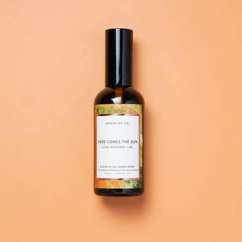 here comes the sun bergamot essential oil room spray